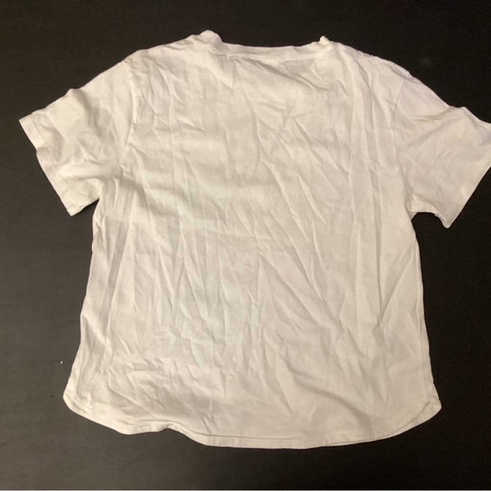 See By Chloe White Short Sleeve Tee - Picture 2 of 5